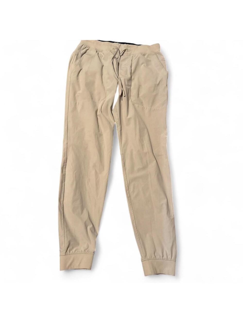 Lululemon tan joggers  Size M